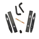 Anvers® Double Door Exterior Trim Set in Oil Rubbed Bronze